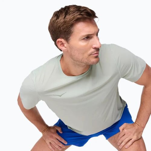 Pánské běžecké tričko HOKA Airolite Run aloe vera