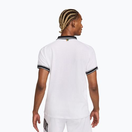 Pánské tenisové tričko Nike Court Heritage Polo white/black