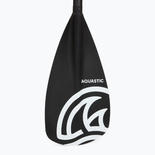 SUP pádlo 3-dílné AQUASTIC SUP Fibre + Carbon black