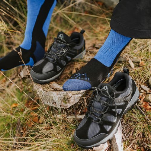Pánské trekingové boty KADVA Traver Low WaterProof černé