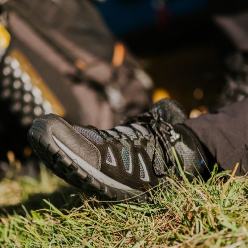 Pánské trekingové boty KADVA Traver Mid WaterProof černé