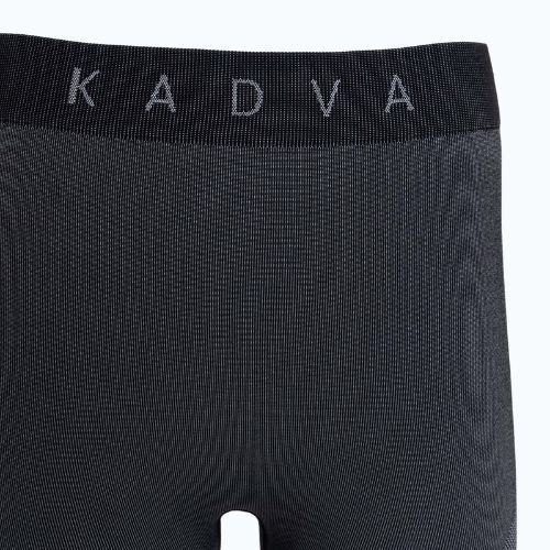 Komplet dámského termoregulačního prádla KADVA Streif W Set bezešvý černý