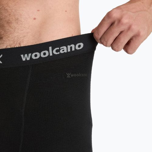 Pánské termoprádlo WOOLCANO Merino SET0540 černé