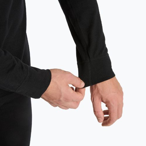 Pánské termoprádlo WOOLCANO Merino SET0540 černé