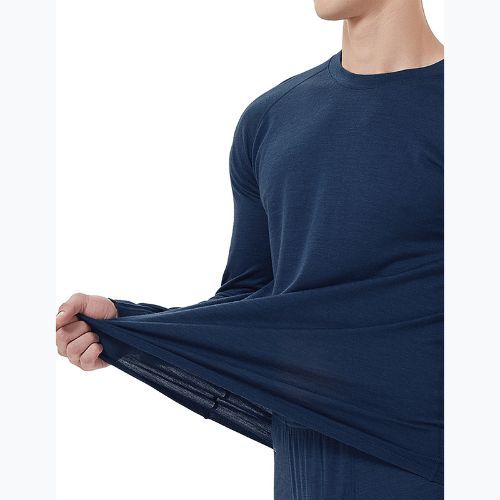 Pánské termoprádlo WOOLCANO Merino SET0540 tmavě modré