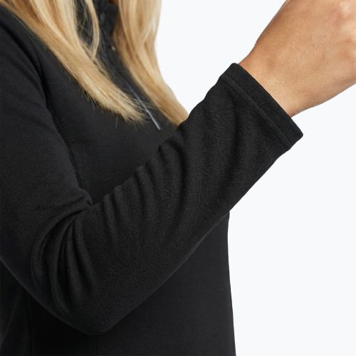 Dámská termo mikina  WOOLCANO Merino TOP0545 black
