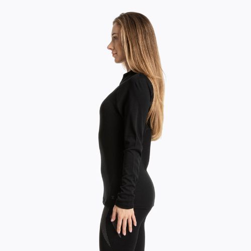 Dámská termo mikina WOOLCANO Merino TOP0545 black