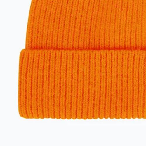 Zimní čepice WOOLCANO Merino HAT0440 oranžová