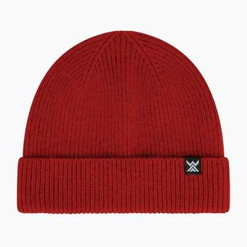 Zimní čepice WOOLCANO Merino HAT0440 červená