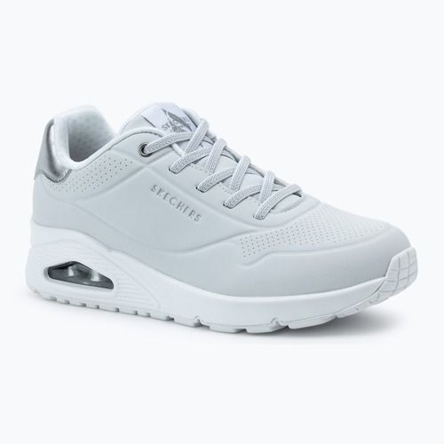 Dámské boty SKECHERS Uno Shimmer Away white/silver