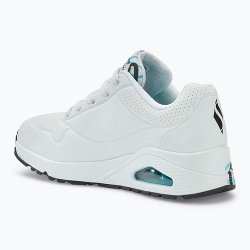 Dámské boty SKECHERS JGoldcrown Uno Spread The Love white/multicolor