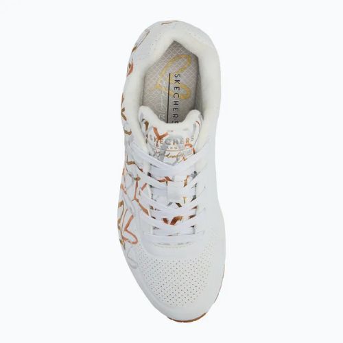 Dámské boty SKECHERS Uno Metallic Love white/multicolor metallic