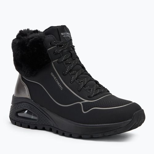 Dámské boty  SKECHERS Uno Rugged Fall Shimmer black/metallic
