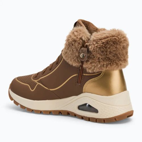Dámské boty  SKECHERS Uno Rugged Fall Shimmer taupe/metallic