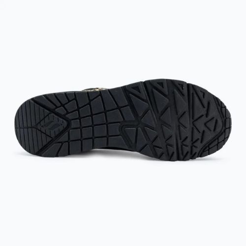 Dámské boty SKECHERS JGoldcrown Uno Golden Heart black/multicolor metallic