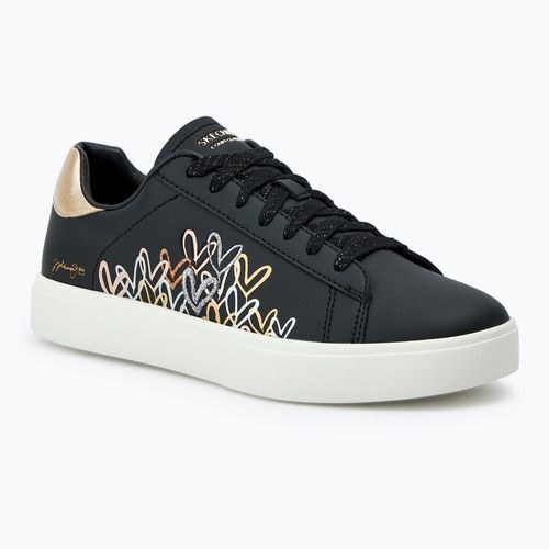 Dámské boty SKECHERS JGoldcrown Eden LX Gleaming Hearts black/mulitcolor
