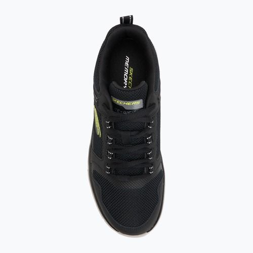 Pánské boty  SKECHERS Track Knockhill black/lime