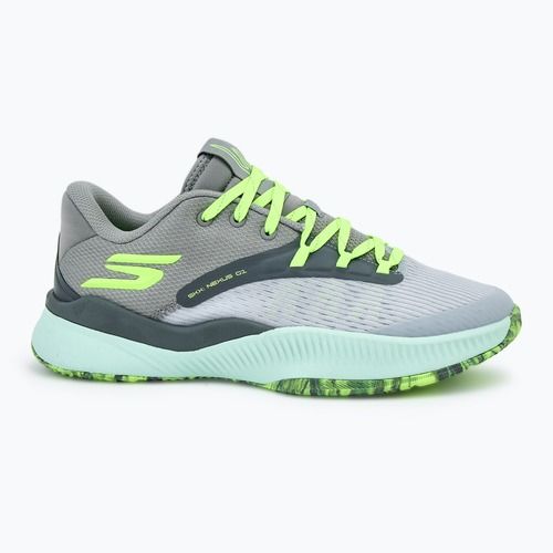 Pánské basketbalové boty  SKECHERS SKX Nexus charcoal/green