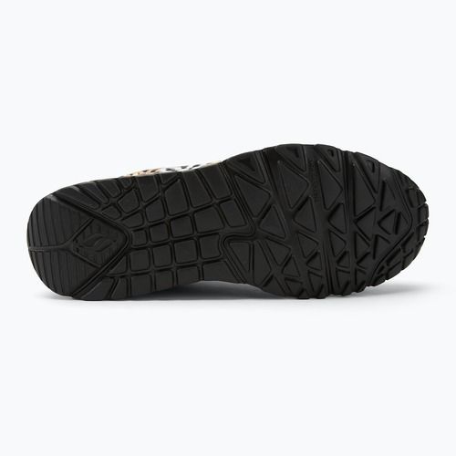 Dětské boty SKECHERS JGoldcrown Uno Lite Metallic Love black/gold