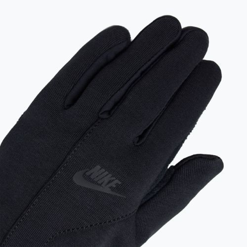 Pánské běžecké rukavice Nike Tech Fleece 2.0 black/black/black