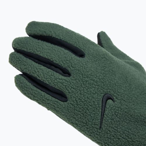 Dámské běžecké rukavice Nike One Therma-Fit Fleece vintage green/black