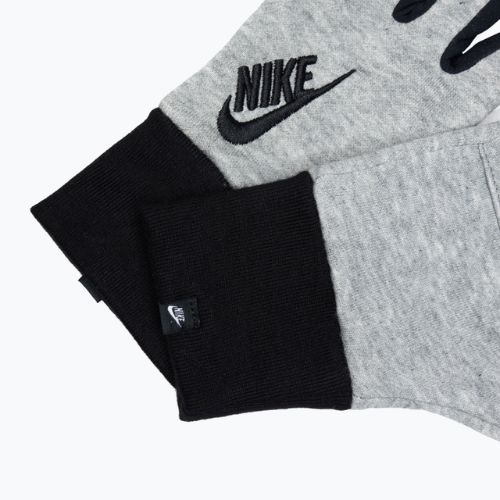 Dámské běžecké rukavice Nike Club Fleece grey heather/black/black