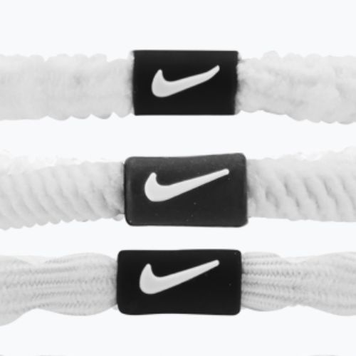 Gumičky do vlasů Nike Flex Hair Tie 6 ks white/black/white
