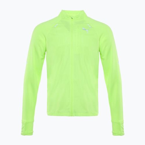 Dámská běžecká bunda PUMA Run Gridfleece fizzy apple