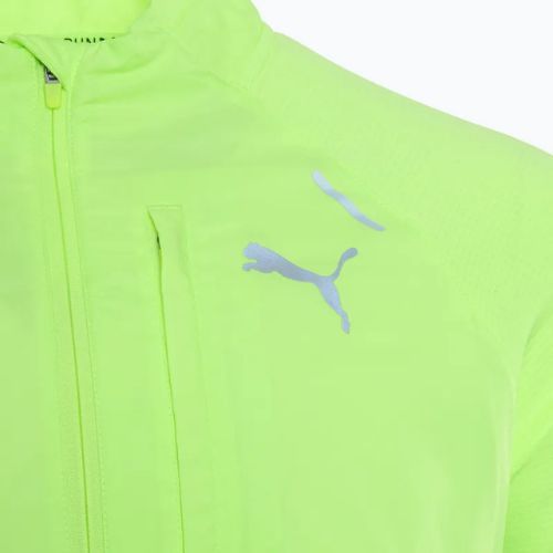 Dámská běžecká bunda PUMA Run Gridfleece fizzy apple