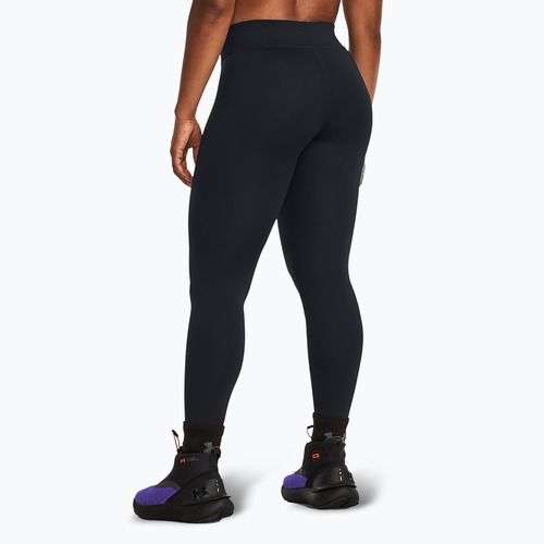 Dámské fitness legíny Under Armour ColdGear Authentics black/white