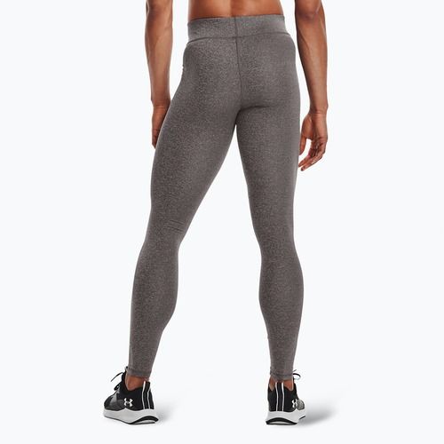 Dámské fitness legíny Under Armour ColdGear Authentics charcoal light heather/black