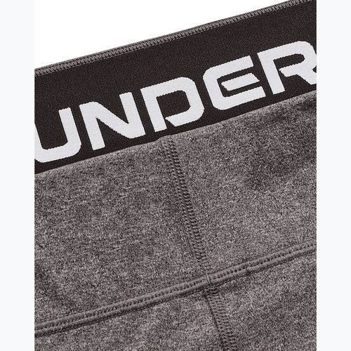 Dámské fitness legíny Under Armour ColdGear Authentics charcoal light heather/black