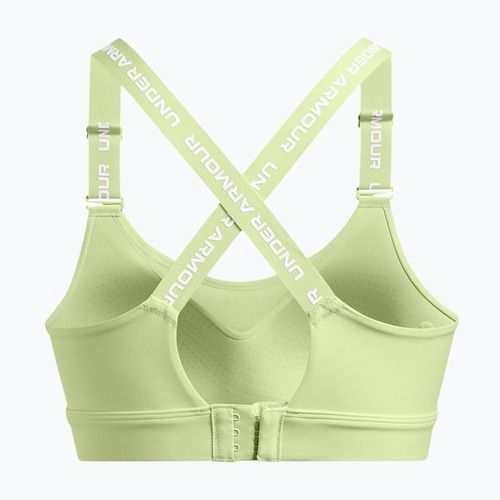 Fitness podprsenka  Under Armour Infinity High 2.0 retro green/white