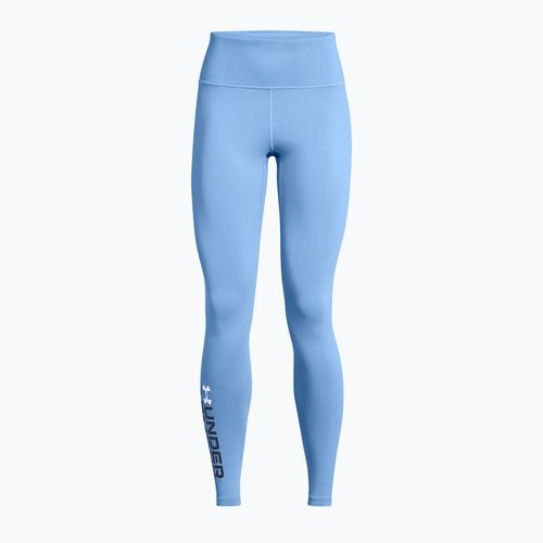 Dámské fitness legíny Under Armour Campus Graphic horizon blue/tech blue/white