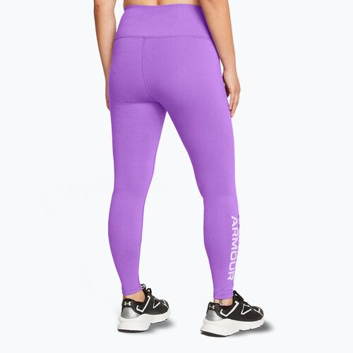 Dámské fitness legíny Under Armour Campus Graphic lavish/salt purple/black