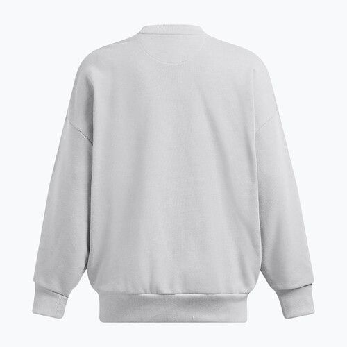 Dámská mikina Under Armour Icon Heavyweight Terry Oversized Crew mod gray/forest green