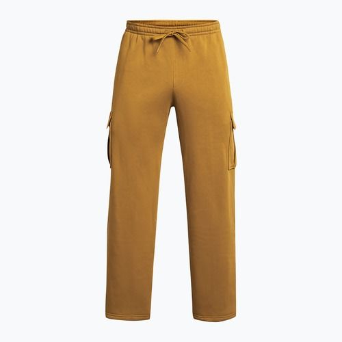 Pánské tréninkové kalhoty Under Armour Project Rock Icon Fleece yellow ochre/silt