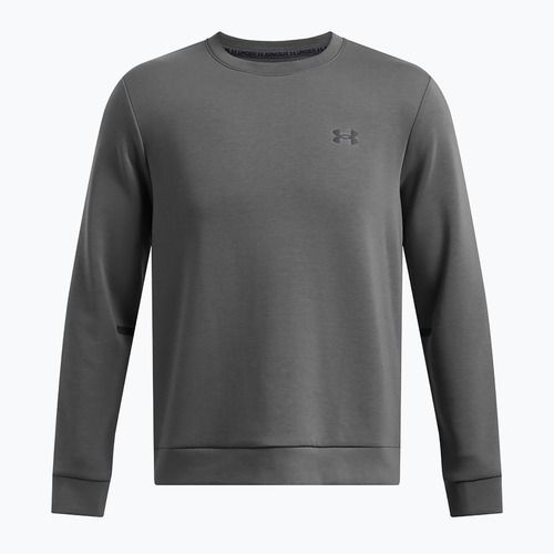 Pánská mikina Under Armour Unstoppable Fleece Crew s kapucí castlerock/black