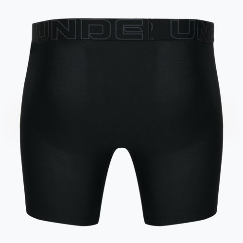 Pánské boxerky Under Armour Perf Tech 6in 3 páry black