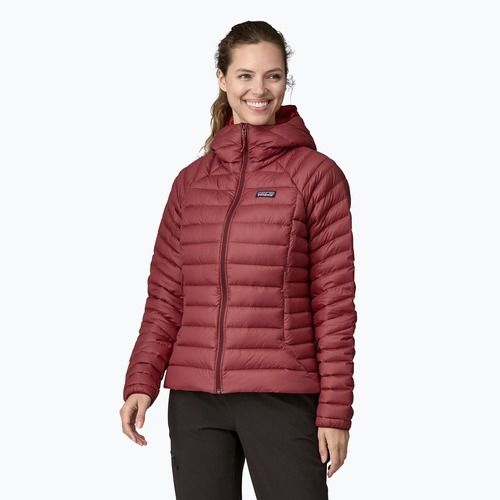 Dámská péřová bunda Patagonia Hoody oxide red