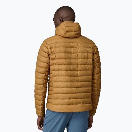 Pánská péřová bunda  Patagonia Down Sweater Hoody rapotor brown