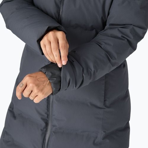 Dámský péřový kabát Patagonia Jackson Glacier Parka smolder blue