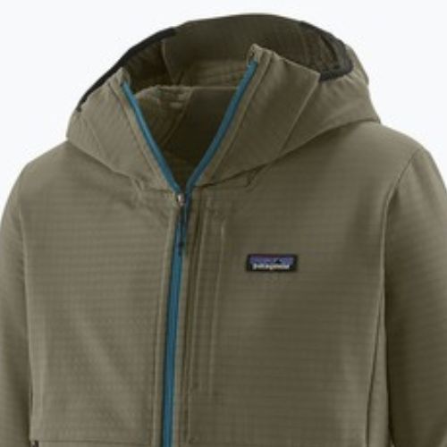Pánská mikina Patagonia R1 TechFace Hoody basin green