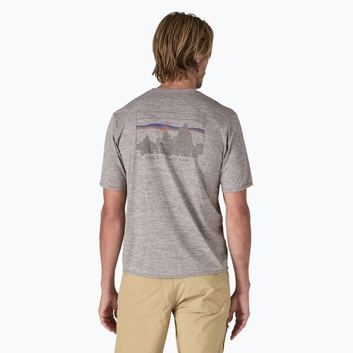 Pánské tričko Patagonia Cap Cool Daily Graphic 73 skyline/feather grey