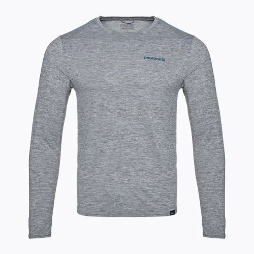 Pánské tričko Patagonia Cap Cool Daily Graphic Shirt-Waters Longsleeve boardshort logo abalone blue/feather grey