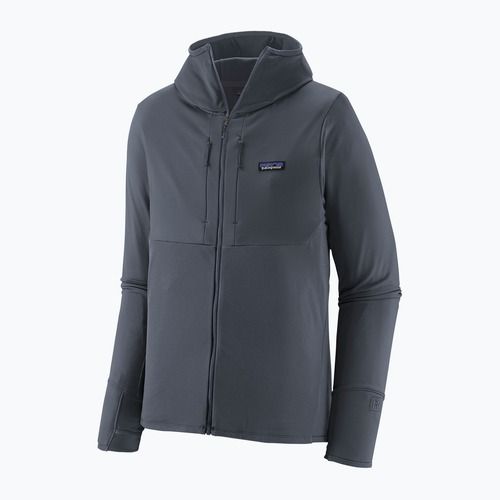 Pánská trekingová mikina Patagonia R1 Thermal Full Zip Hoody smolder blue 