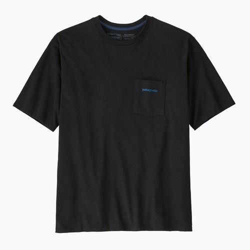 Pánské tričko Patagonia Boardshort Logo Pocket Responsibili ink black