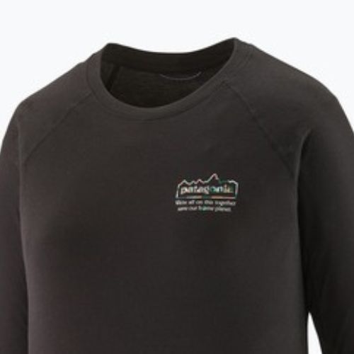 Dámské tričko longsleeve  Patagonia Capilene Cool Trail Graphic unity fitz/black