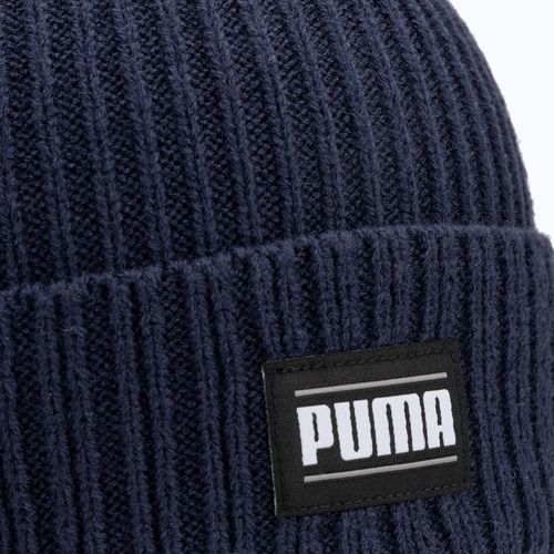Zimní čepice PUMA Ribbed Classic Cuff puma navy