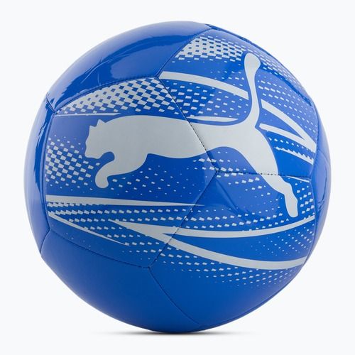 Fotbalový míč PUMA Attacanto Graphic puma white/bluemazing velikost 5
